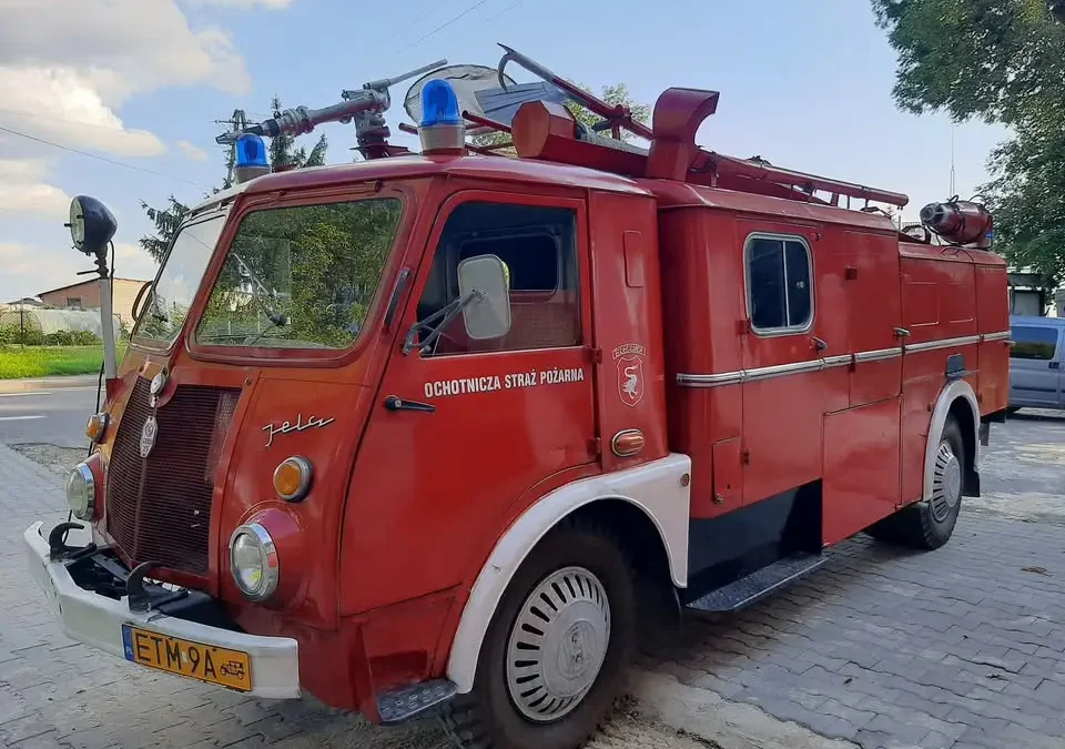 OSP Rzeczyca doskonali umiejętności podczas ćwiczeń z autopompą