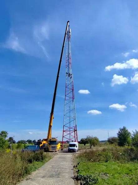 Nowy maszt telefonii komórkowej w gminie Budziszewice